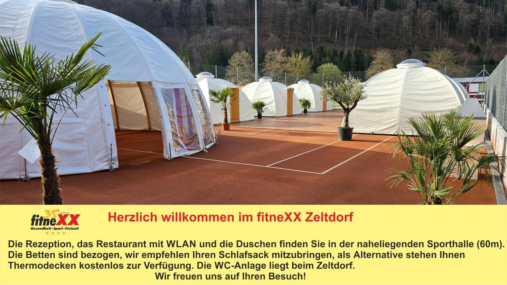 Fitnexx Zelt-Dorf Hotel Balsthal Exterior photo